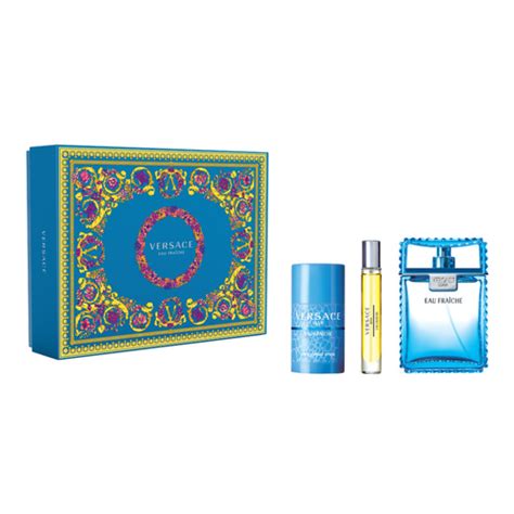 versace eau fraiche eau de toilette gift set|versace perfume mini gift set.